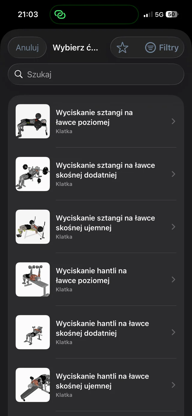 Baza ćwiczeń z filmami